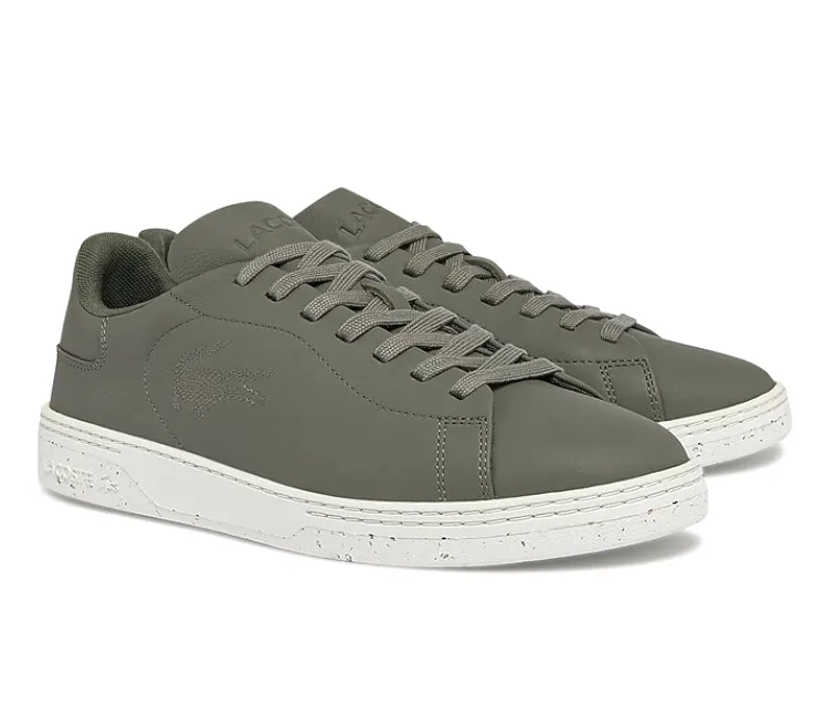 Slow Walks Break Ready Men's Lacoste Court Zero 0722 1 SMA (Khaki/Off White)