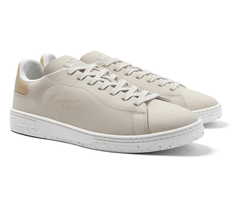 Outing Shoes Shine Hike Men's Lacoste Court Zero 222 1 SMA (Natural/White)