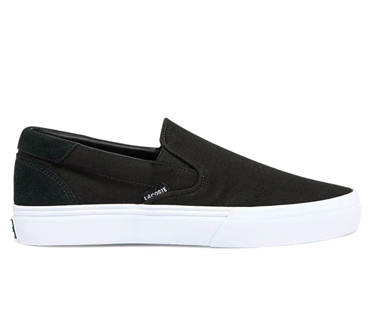 Men's Lacoste Jump Serve Slip 07221 (Black/White) Plan Hike