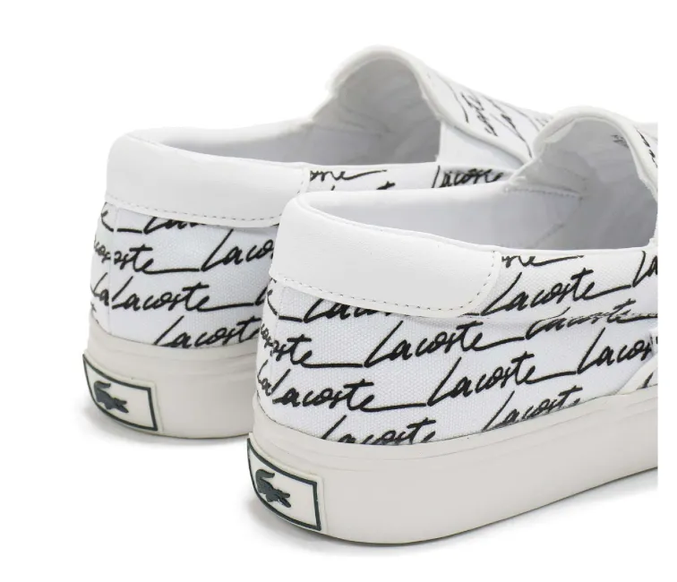 Men's Lacoste Jump Serve Slip 07224 CMA (White/Black) Cool Urban