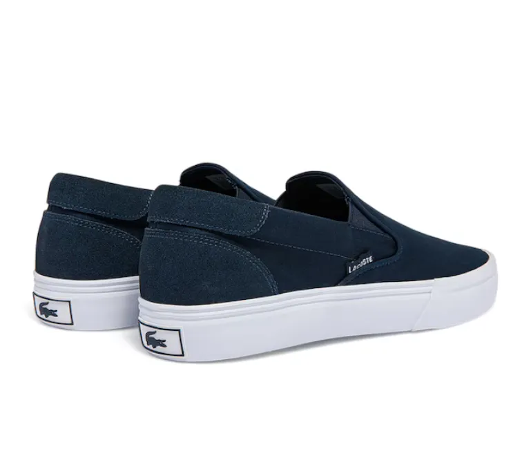 Men's Lacoste Jump Serve Slip (Navy) Breathable   fabric