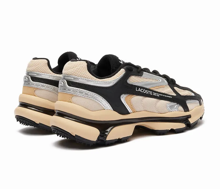 Weekday Style Cozy Support Men's Lacoste L003 2K24 124 1 SMA (Light Tan/Black)