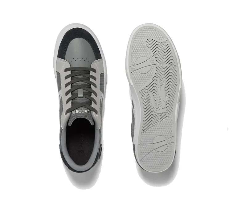 Men's Lacoste L004 123 4 SMA (Grey/Dark Grey) Stable base