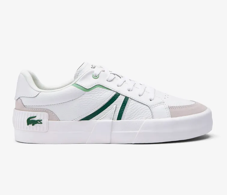 Flexible Use Bare Feel Men's Lacoste L004 124 5 CMA (White/Green)