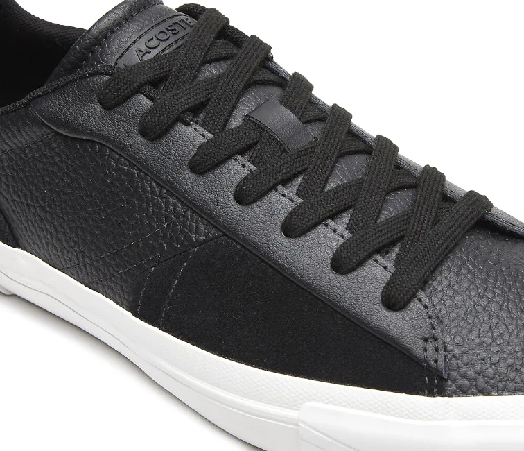Men's Lacoste L006 222 SMA (Black/White) Feather Light Lake Step