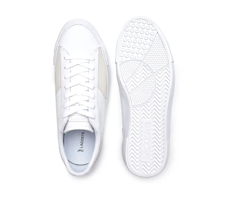 Block Jog Motion Tech Men's Lacoste L006 222 SMA (White)