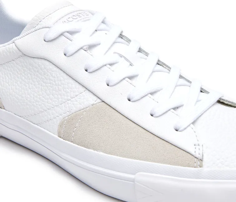 Mesh Detail Men's Lacoste L006 222 SMA (White)