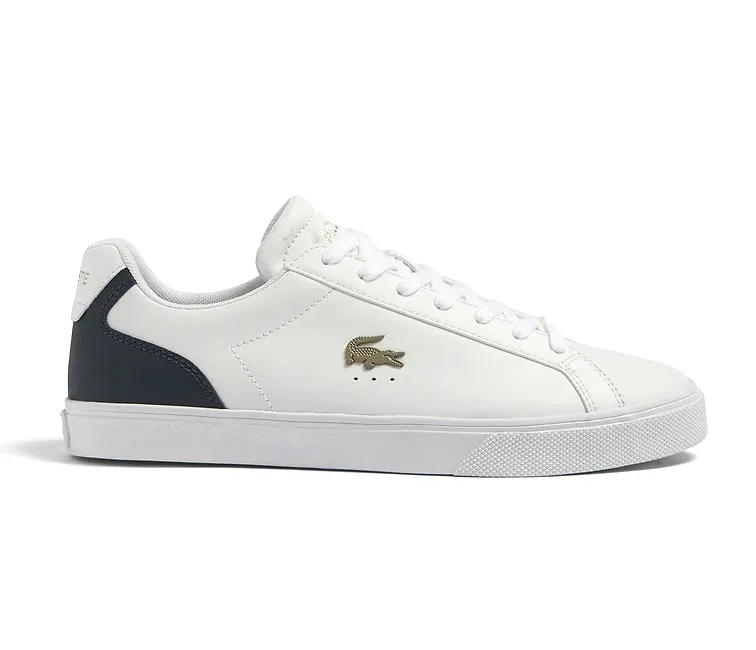 Work Day Fit Men's Lacoste Lerond Pro 123 3 CMA (White/Navy)