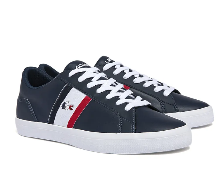 Soft Build Trail Jog Men's Lacoste Lerond Tri 2 CMA (Navy/White)