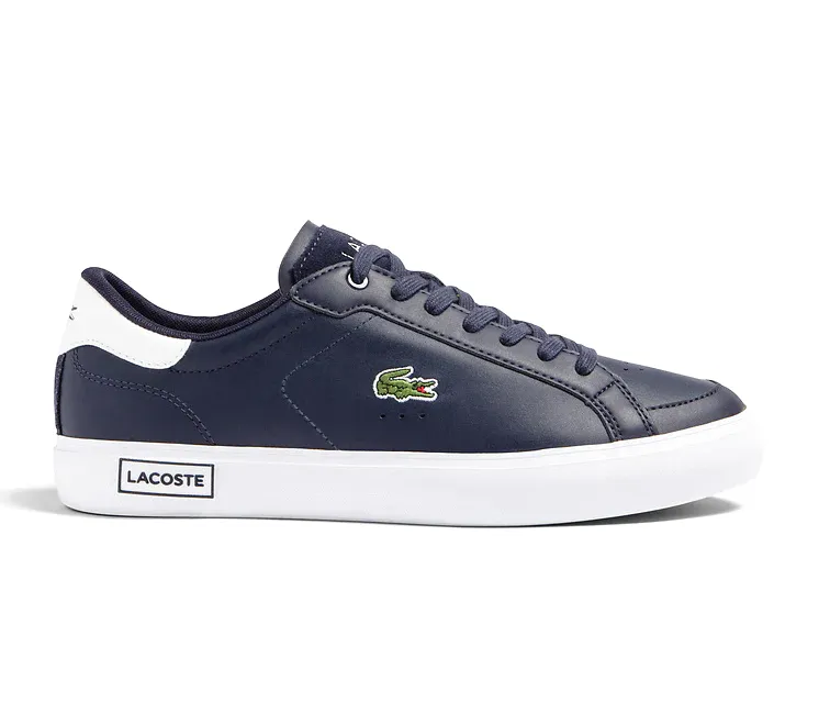 Soft Arch Quick Start Men's Lacoste Powercourt 123 3 (Navy/White)