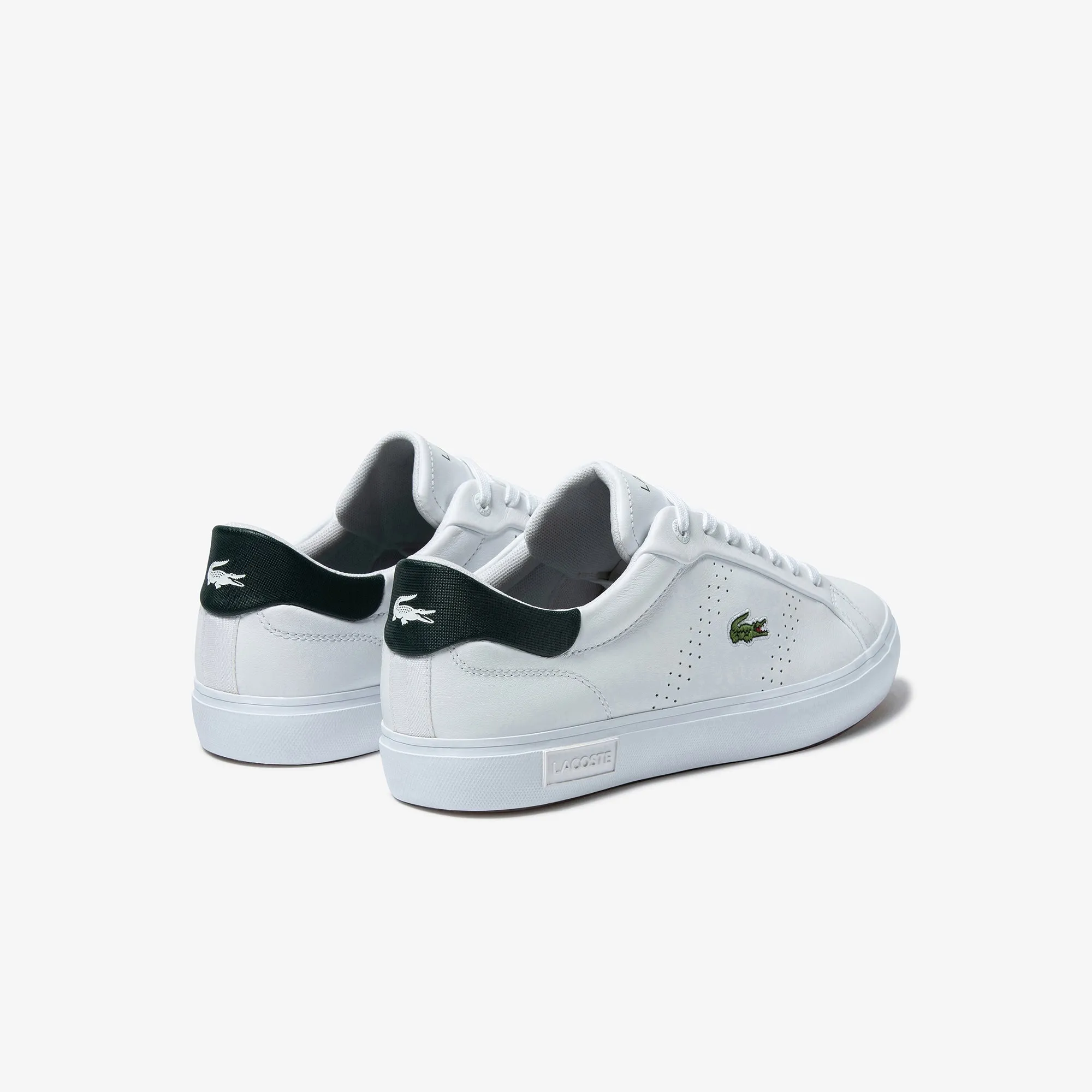 Chill Vibes Men's Lacoste Powercourt 2.0 0321 SMA (White/Dark Green)