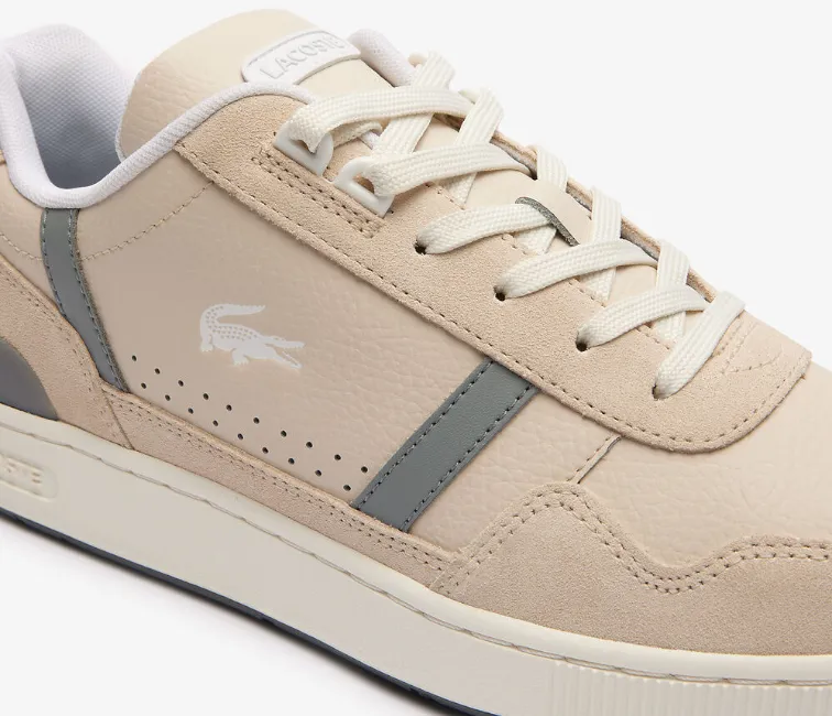 Adventure Gear Comfort touch Men's Lacoste T-Clip 124 2 SMA (Off White/Grey)
