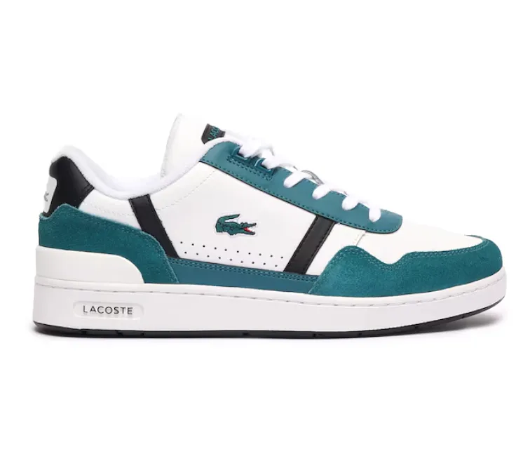 Comfort Function Men's Lacoste T-Clip 124 7 SMA (White/Dark Green)