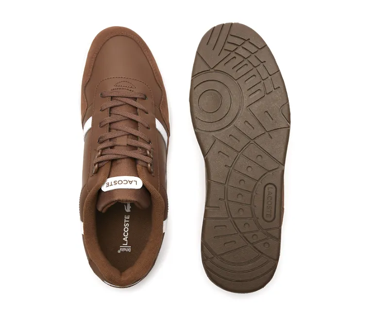 Catch Step Follow Hike Men's Lacoste T-Clip 223 6 (Dark Brown)