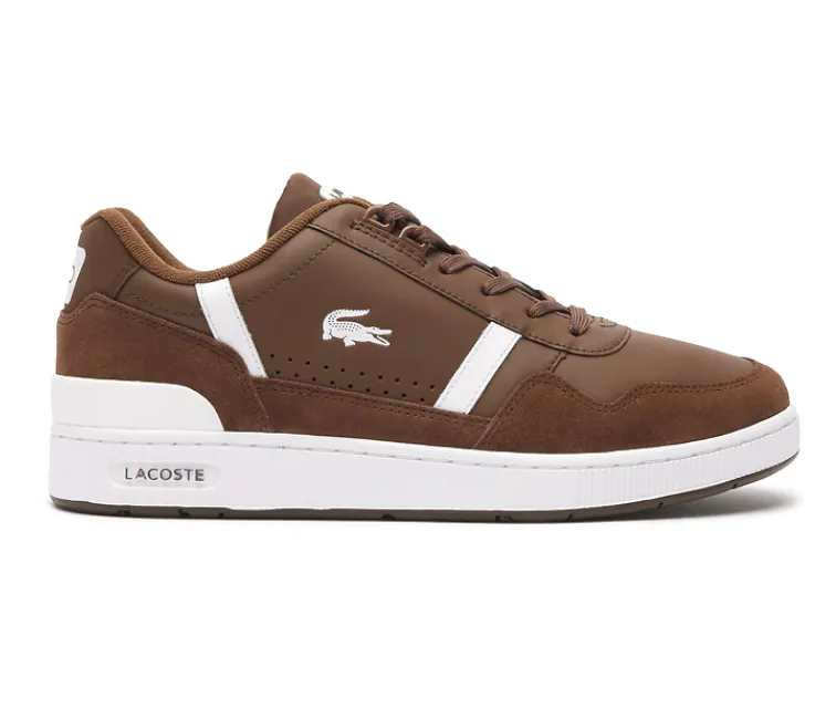 Men's Lacoste T-Clip 223 6 (Dark Brown) Coach Step Light   weight   design