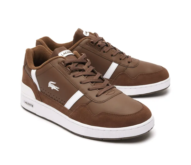 Comfortable Cushions Men's Lacoste T-Clip 223 6 (Dark Brown)