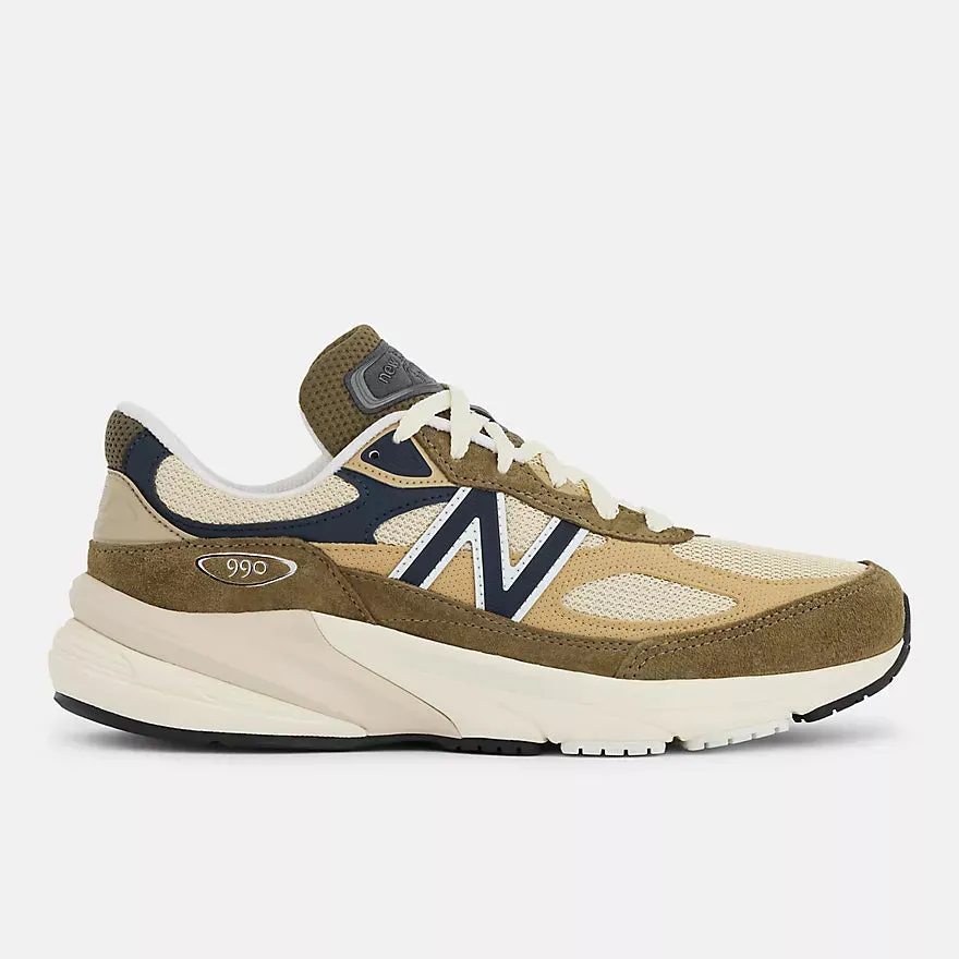 evening run Game Fit mens new balance 990v6 (dark camo/incense)