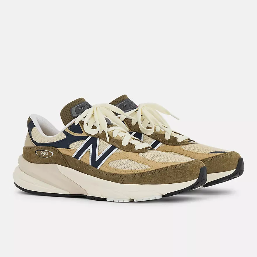 Metal Edge mens new balance 990v6 (dark camo/incense)