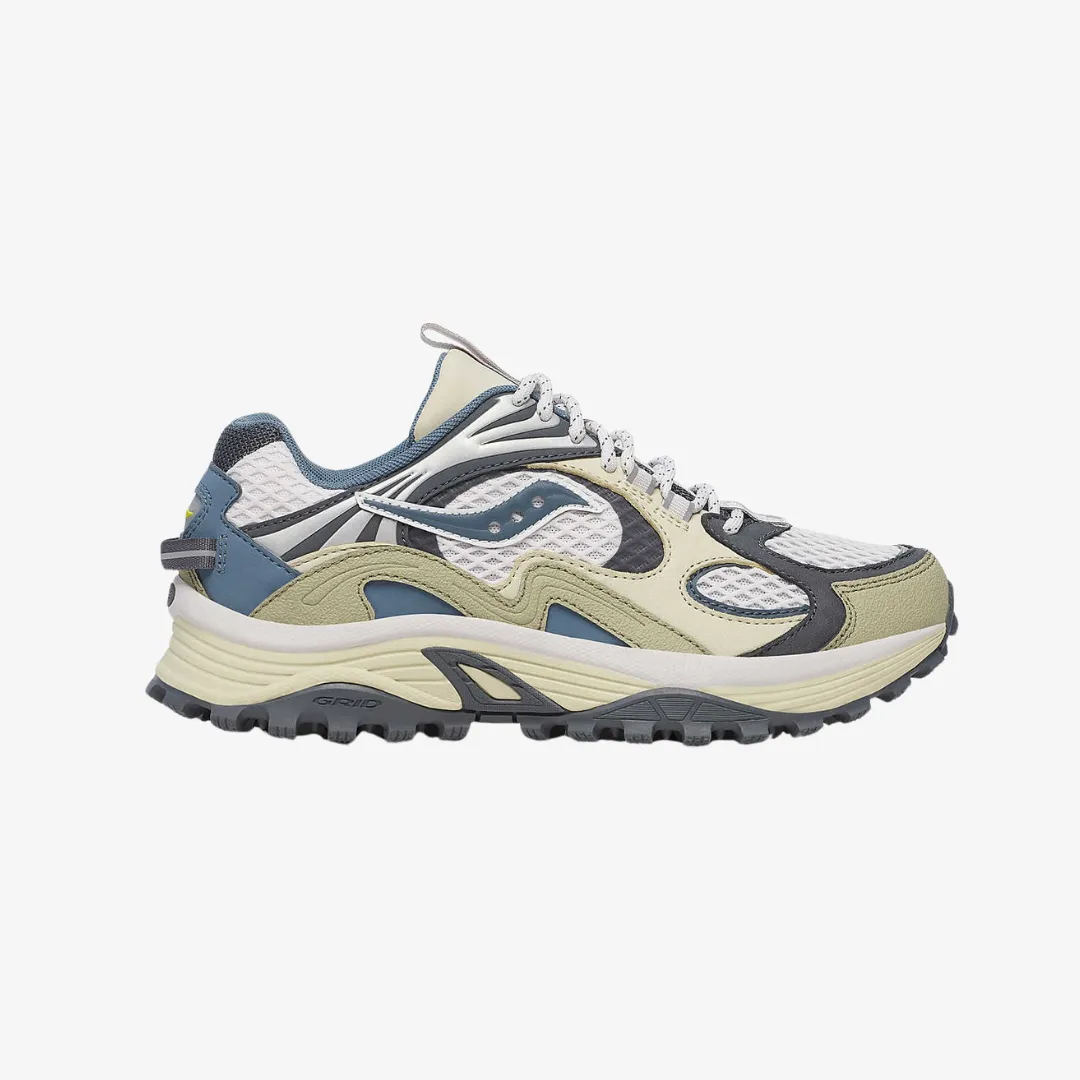 Queen Fit mens saucony grid aura x (green/multi)