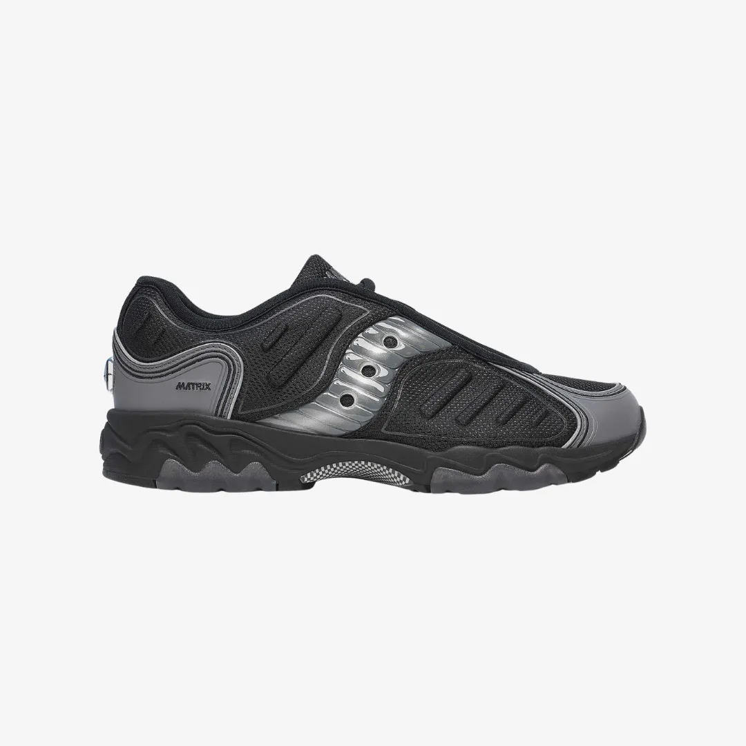 Comfort Lining Yoga Base mens saucony matrix (black/metallic silver)