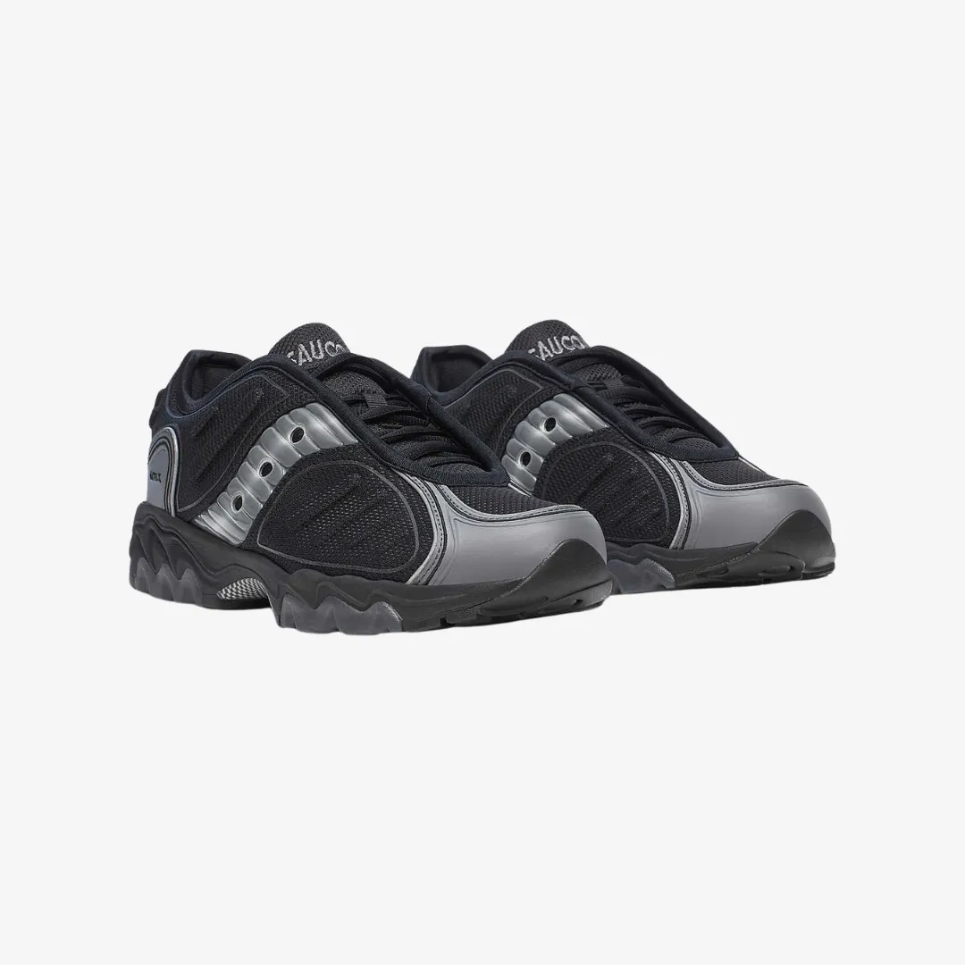 Flexible Fit Active People Wind Chill mens saucony matrix (black/metallic silver)