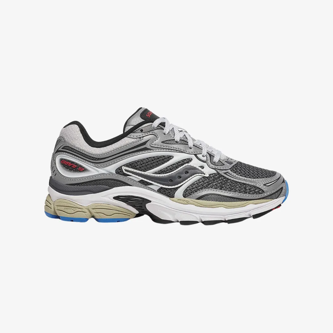 Ventilated Mesh Sunny Walks mens saucony progrid omni 9 (grey silver)