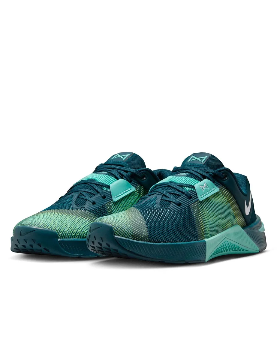 Relaxed Days Metcon 10 Shoes - Midnight Turquoise/Bleached Turquoise/Volt/White