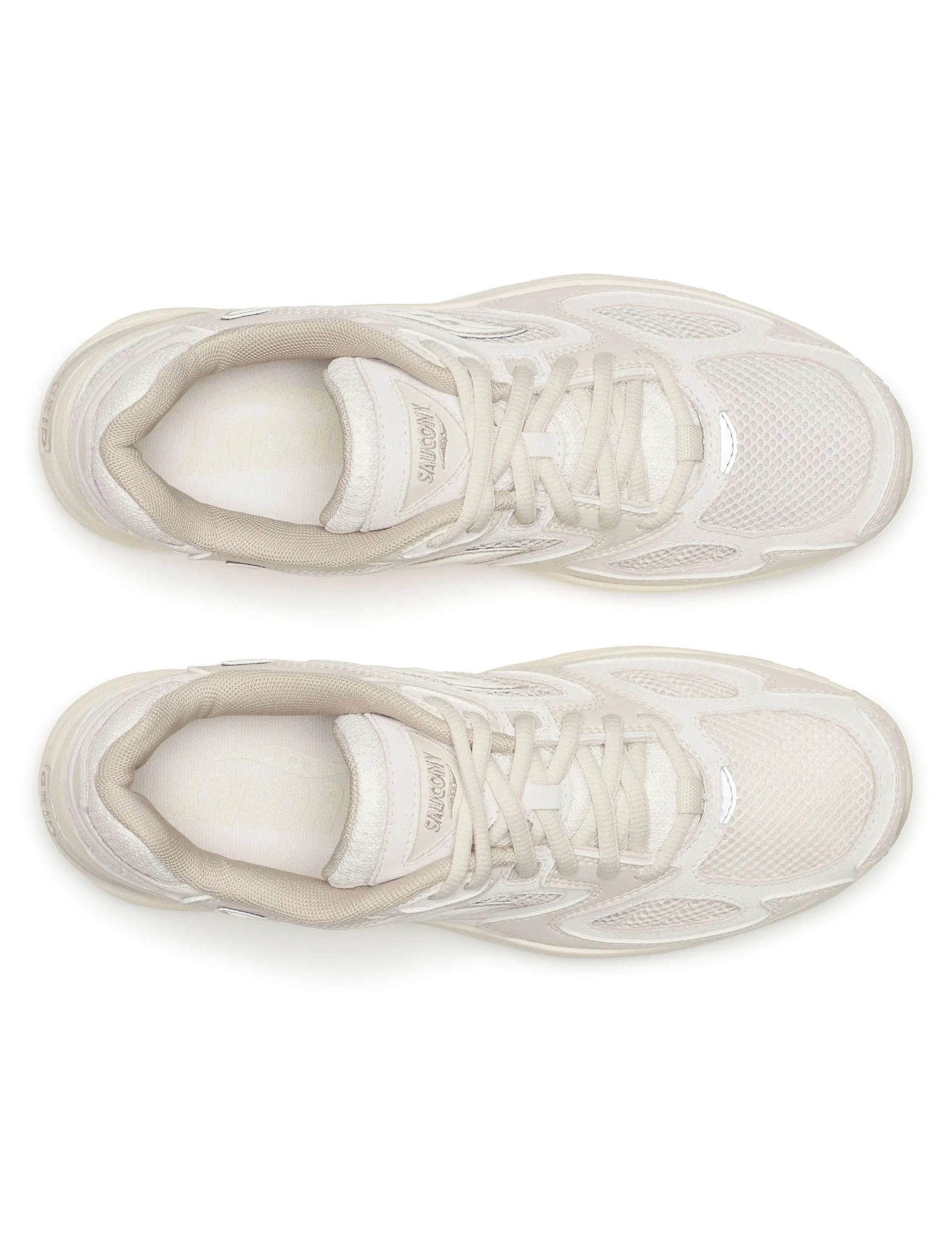Ankle Collaboration Ultimate Flex Grid Jazz 9 Suede - Ivory