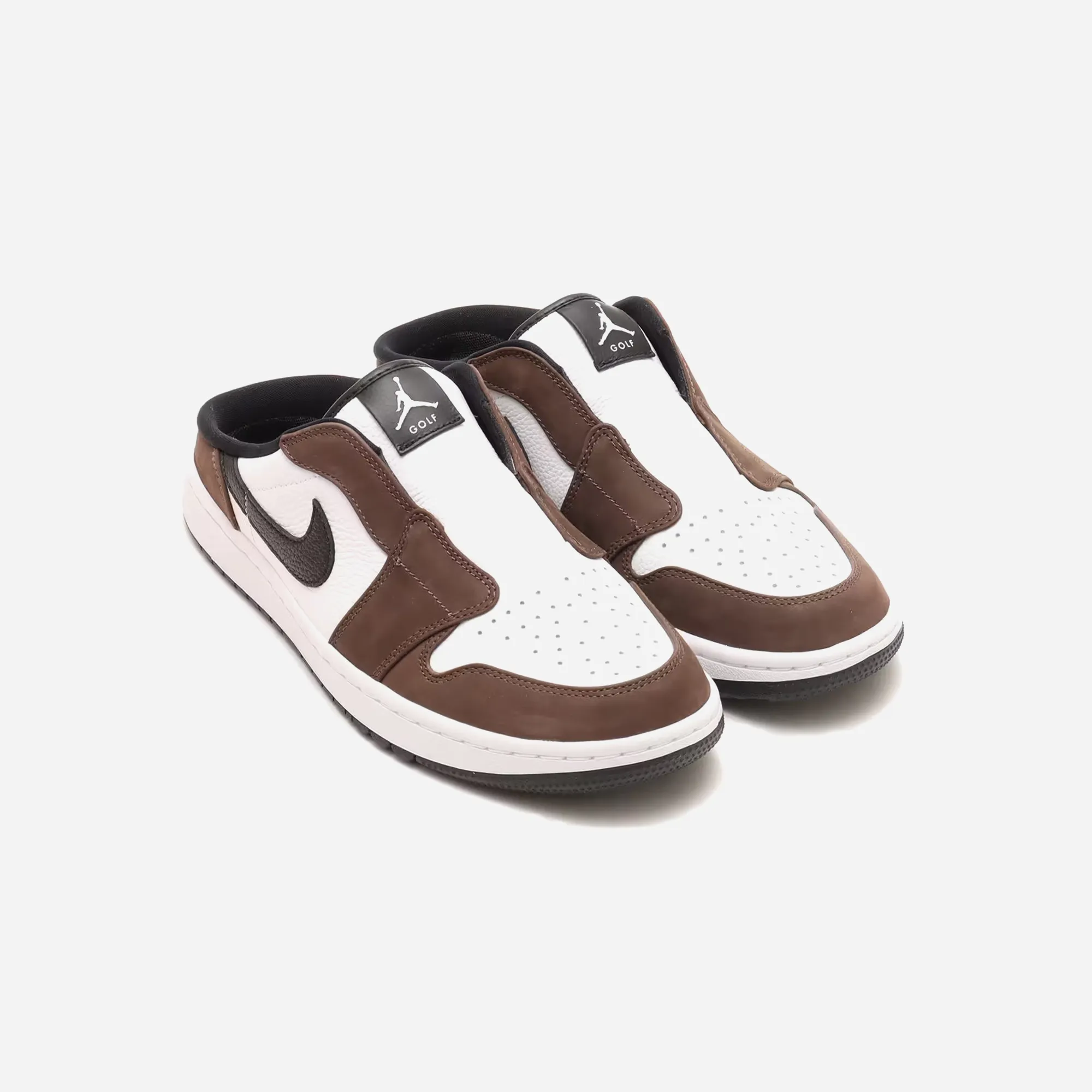Smooth Control Smart stability Nike Air Jordan 1 Mule Golf Baroque Brown