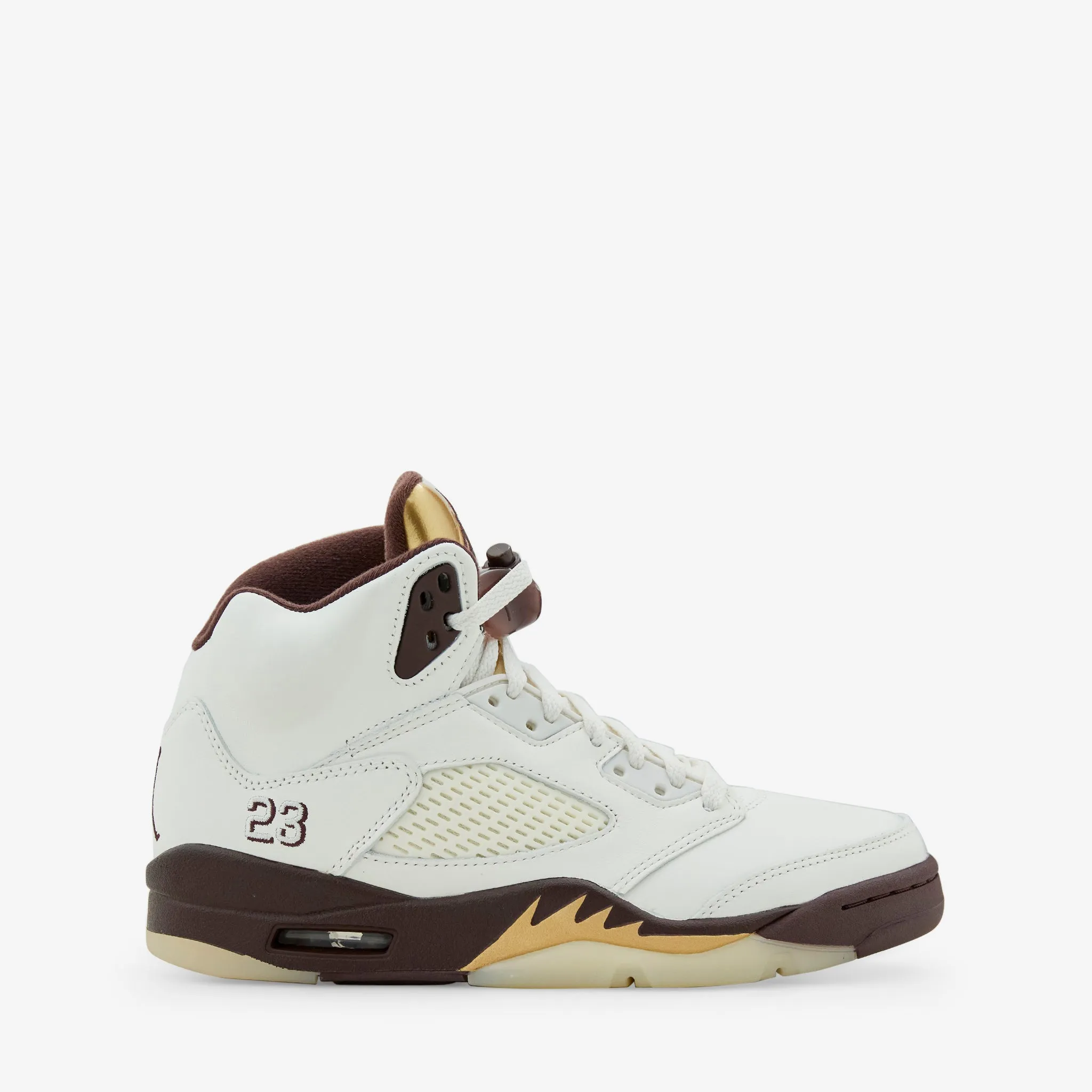 Women's Air Jordan 5 Retro Earth | Metallic Gold | Sail | Muslin padded insole Cushioned heel