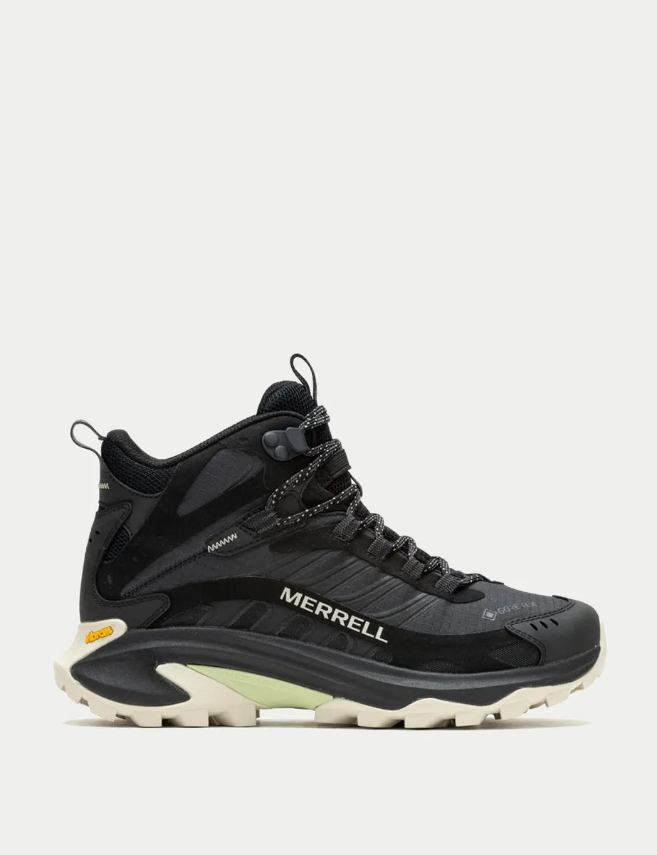Moab Speed 2 Mid Gore-Tex - Black Sport Fusion Ventilated Perforations