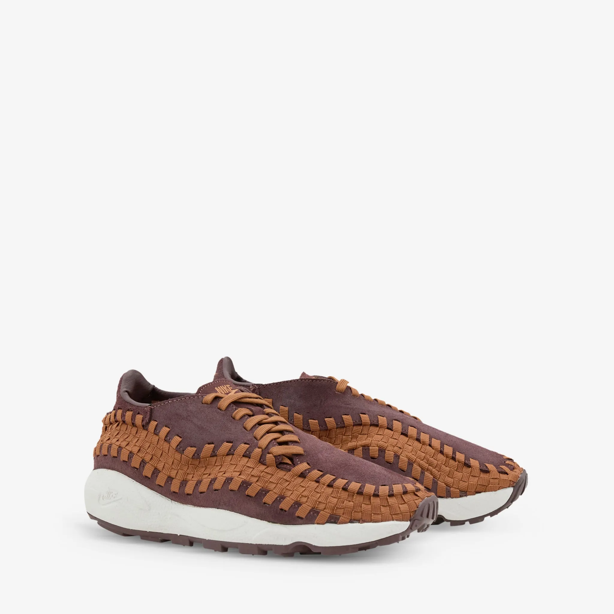 Wood Jog Anti   Blister Women's Air Footscape Woven Earth | Light British Tan | Phantom