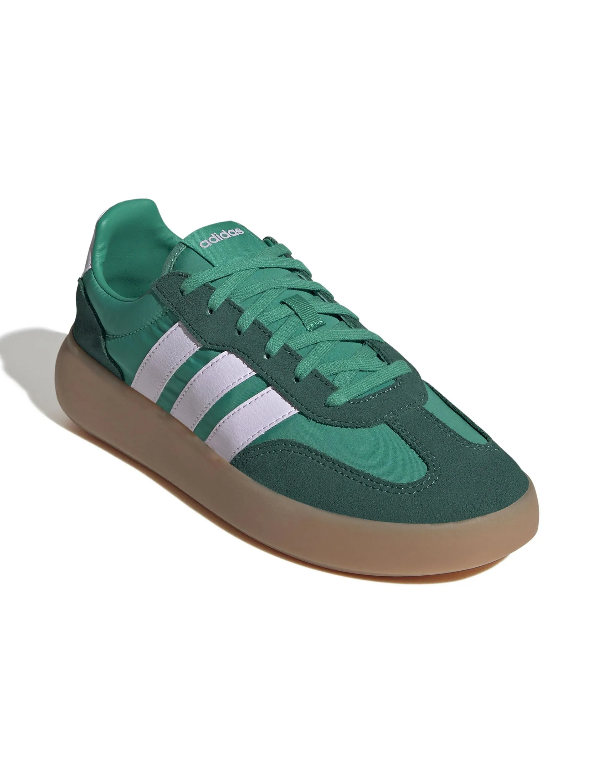 Durable Construction Low Top Design Barreda Decode Shoes - Collegiate Green/Ice Lavender/Court Green