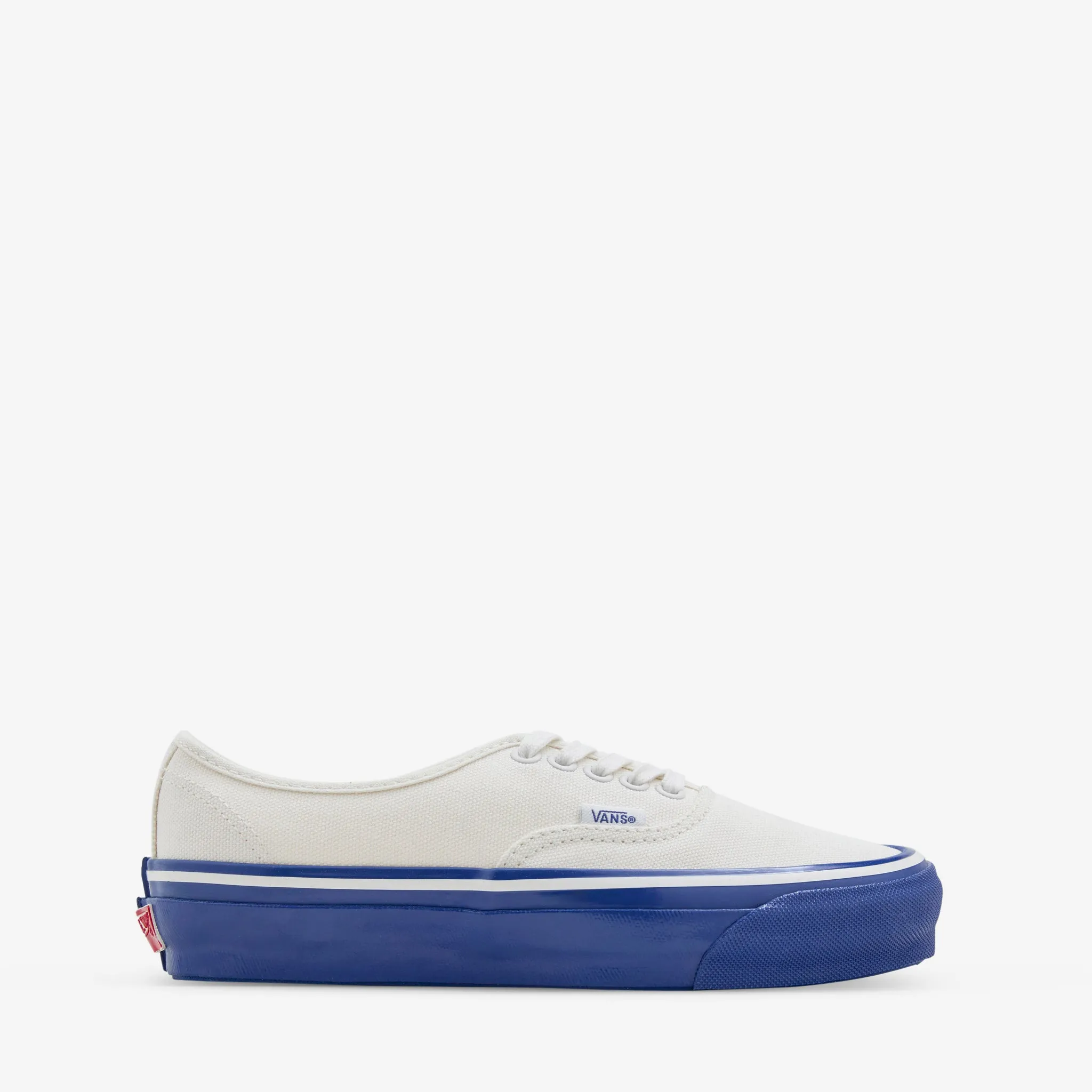 Authentic 44 Duck Canvas White | Blue Thick sole Breathable Canvas