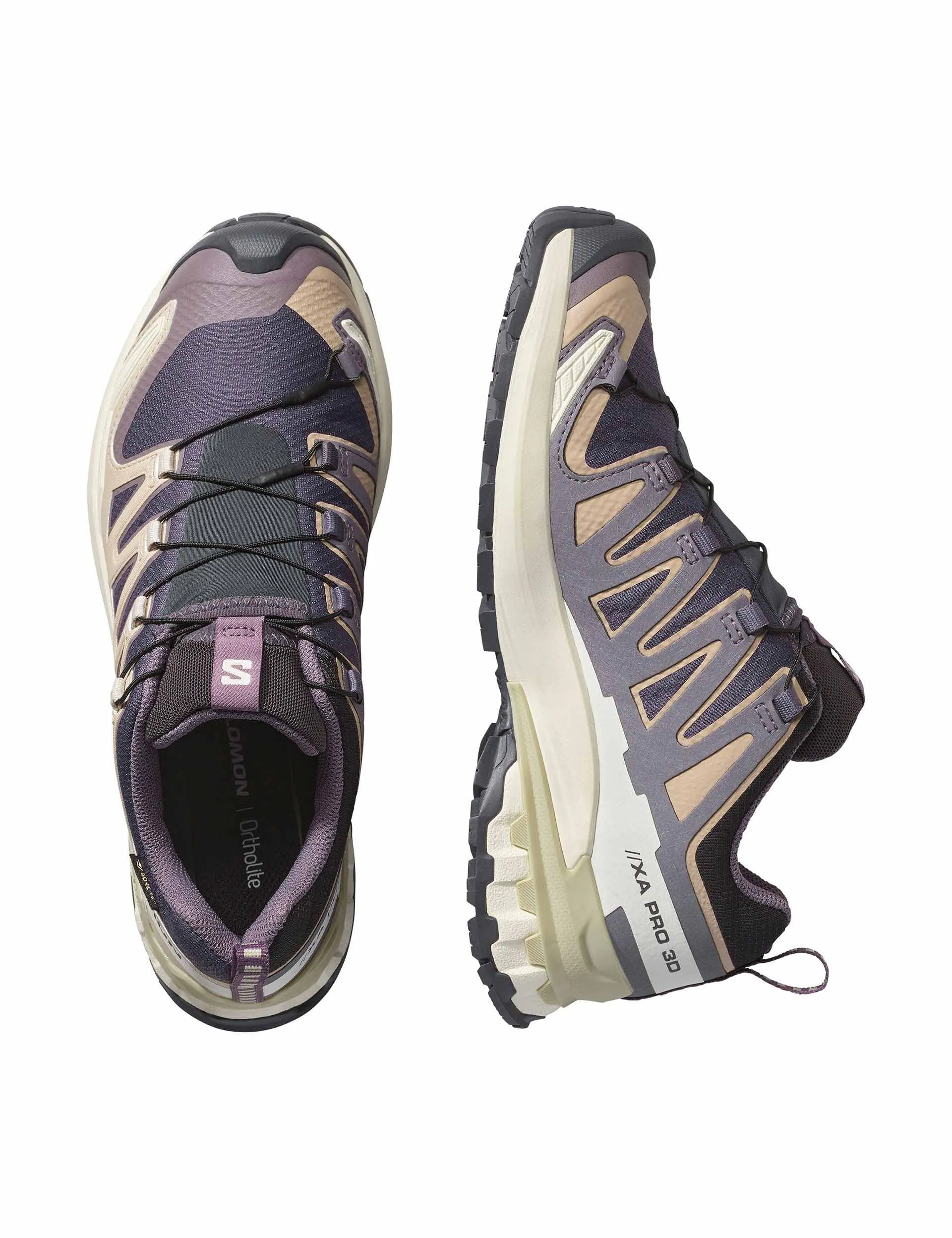 Easy Wear XA Pro 3D V9 Gore-Tex - Nine Iron/Oxford Tan/Alfalfa