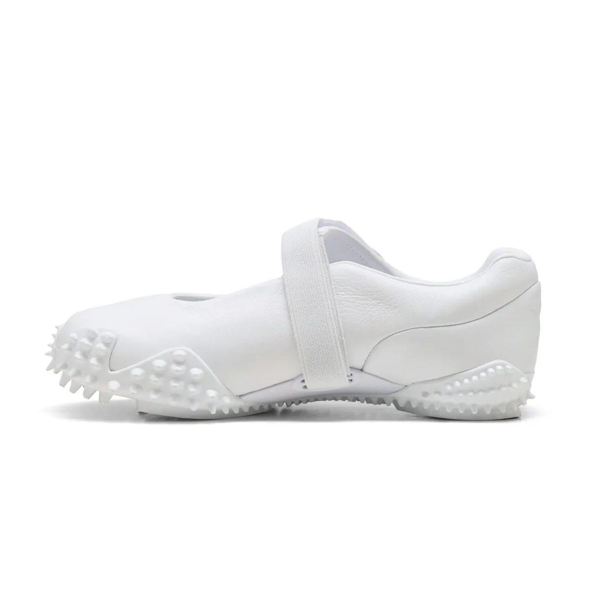Mostro Fey Leather 'Puma White' Ergonomic Wellness Seekers