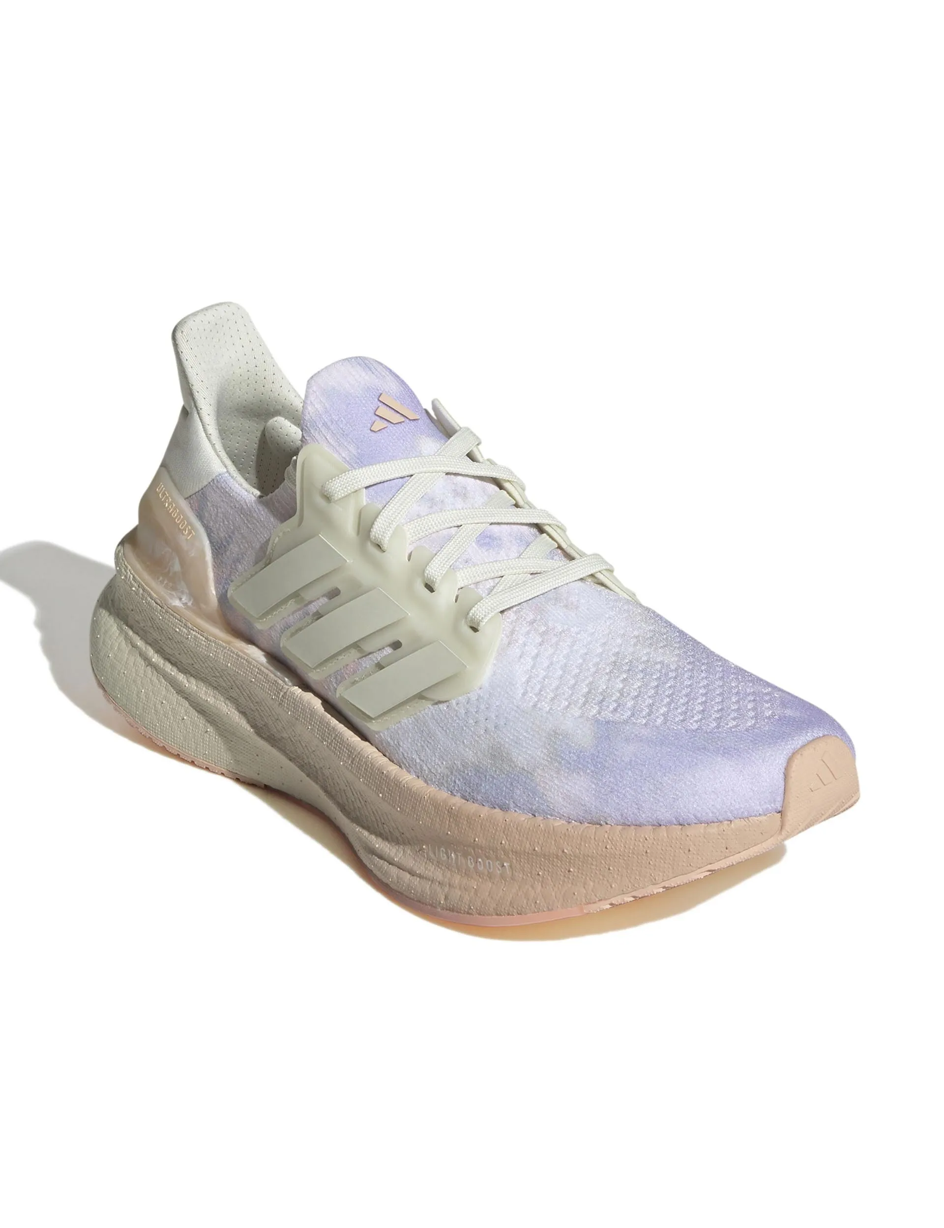 Ultraboost 5 Tie-Dye Shoes - Warm Vanilla/Ivory/Purple Tint Foot Form