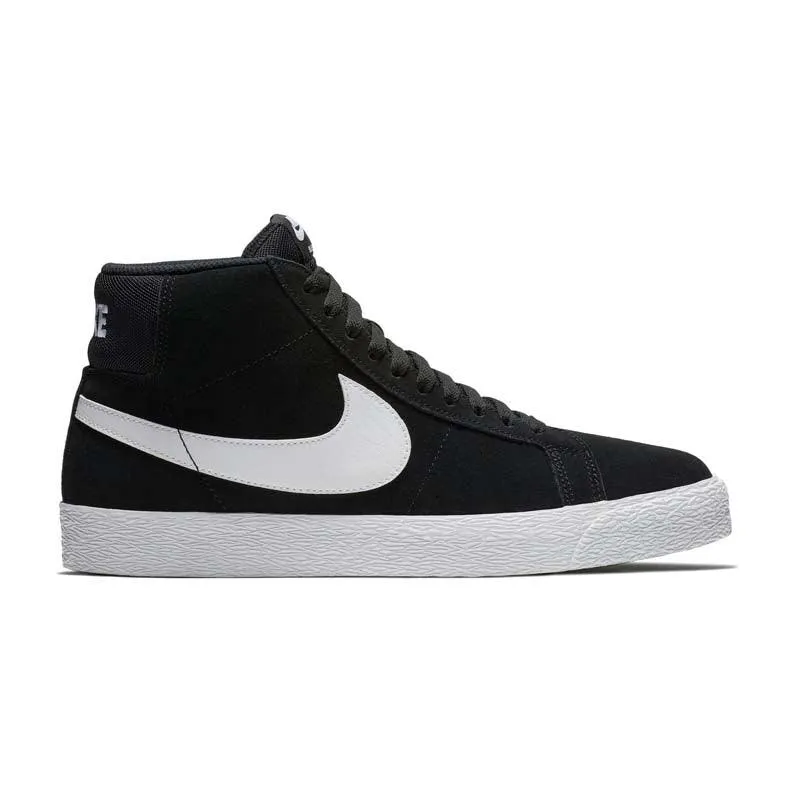 SB Zoom Blazer Mid 'Black White' Heat Mode Wild Trek