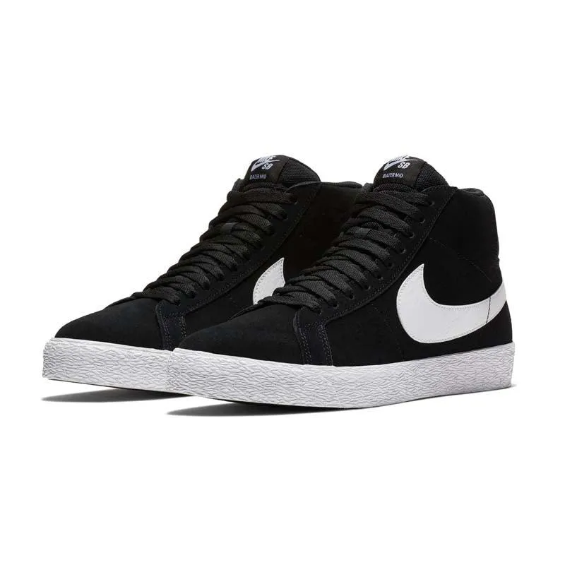 SB Zoom Blazer Mid 'Black White' Summer Base Comfort Slope