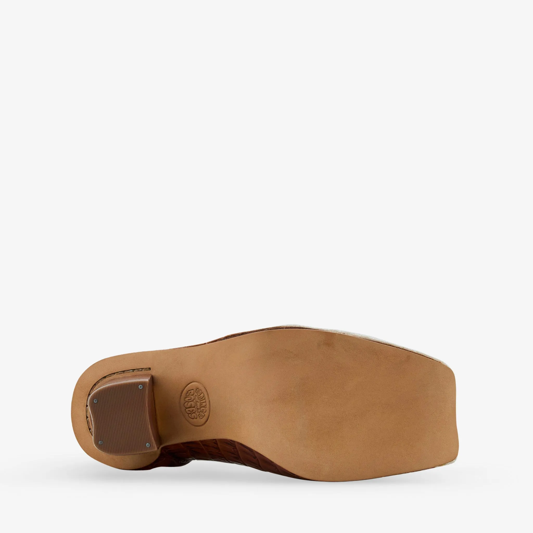 Light Pace Durable Fit Martine Rose x Women's Heel Tan Leather