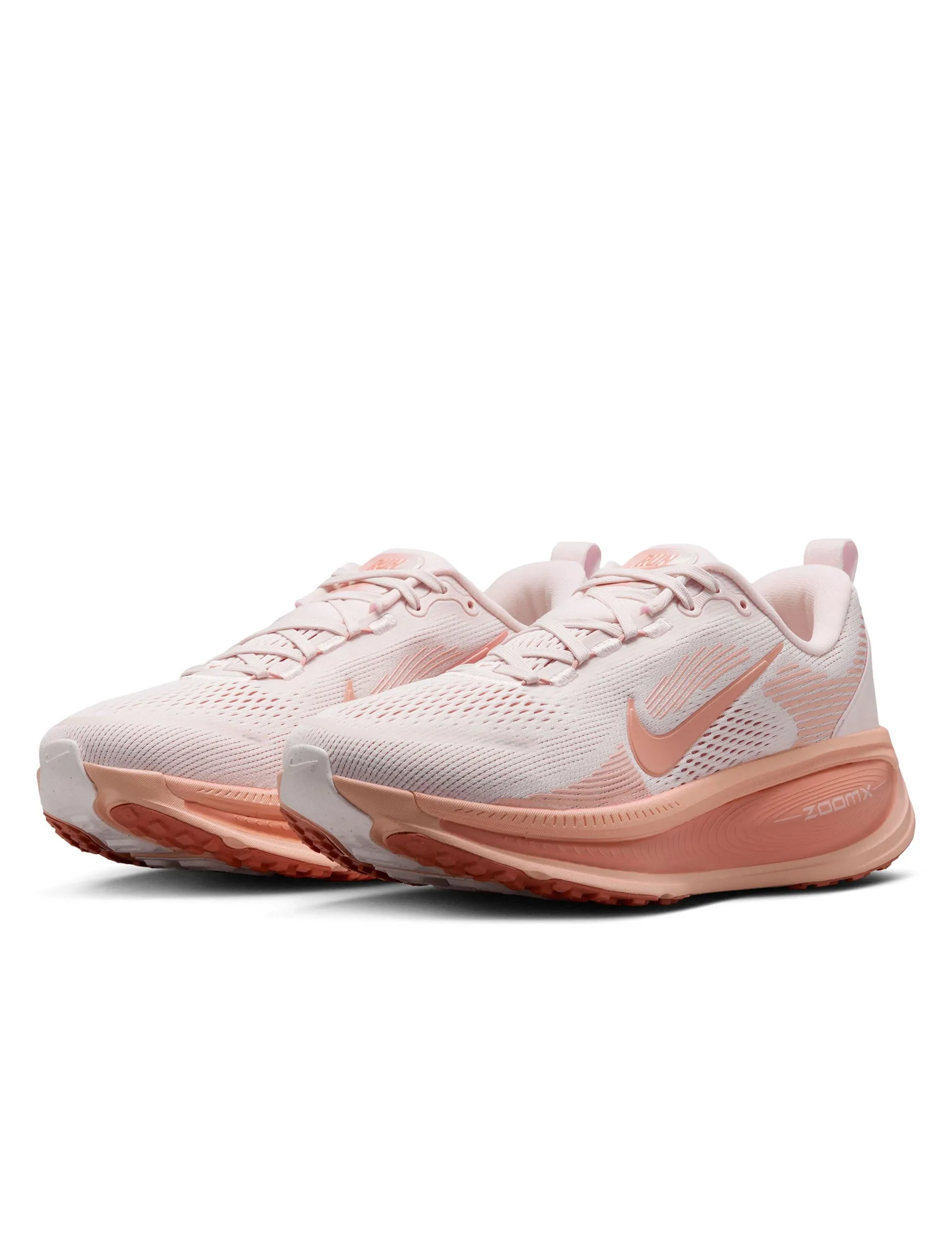 Vomero 18 Running Shoes - Light Soft Pink/Madder Root Odor Resistant Lining