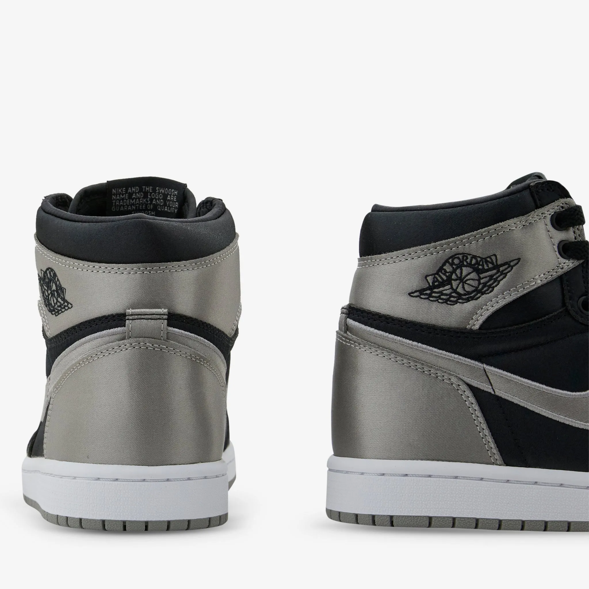 Calm Step Women's Air Jordan 1 Retro High OG Black | Medium Grey | White