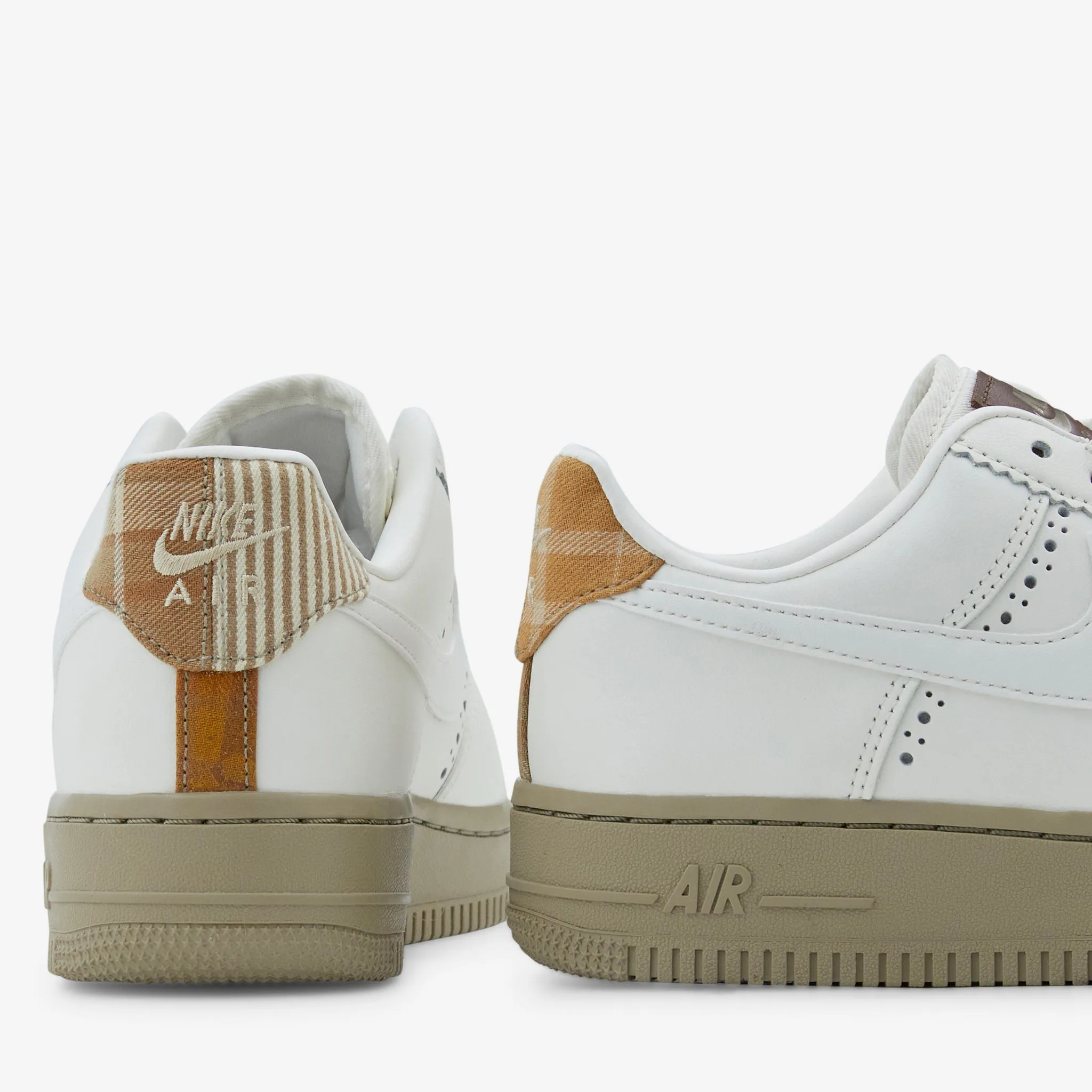 Breathable Footbed Fabric Upper Women's Air Force 1 ??07 LX Sail | Sail | Khaki | Cacao Wow