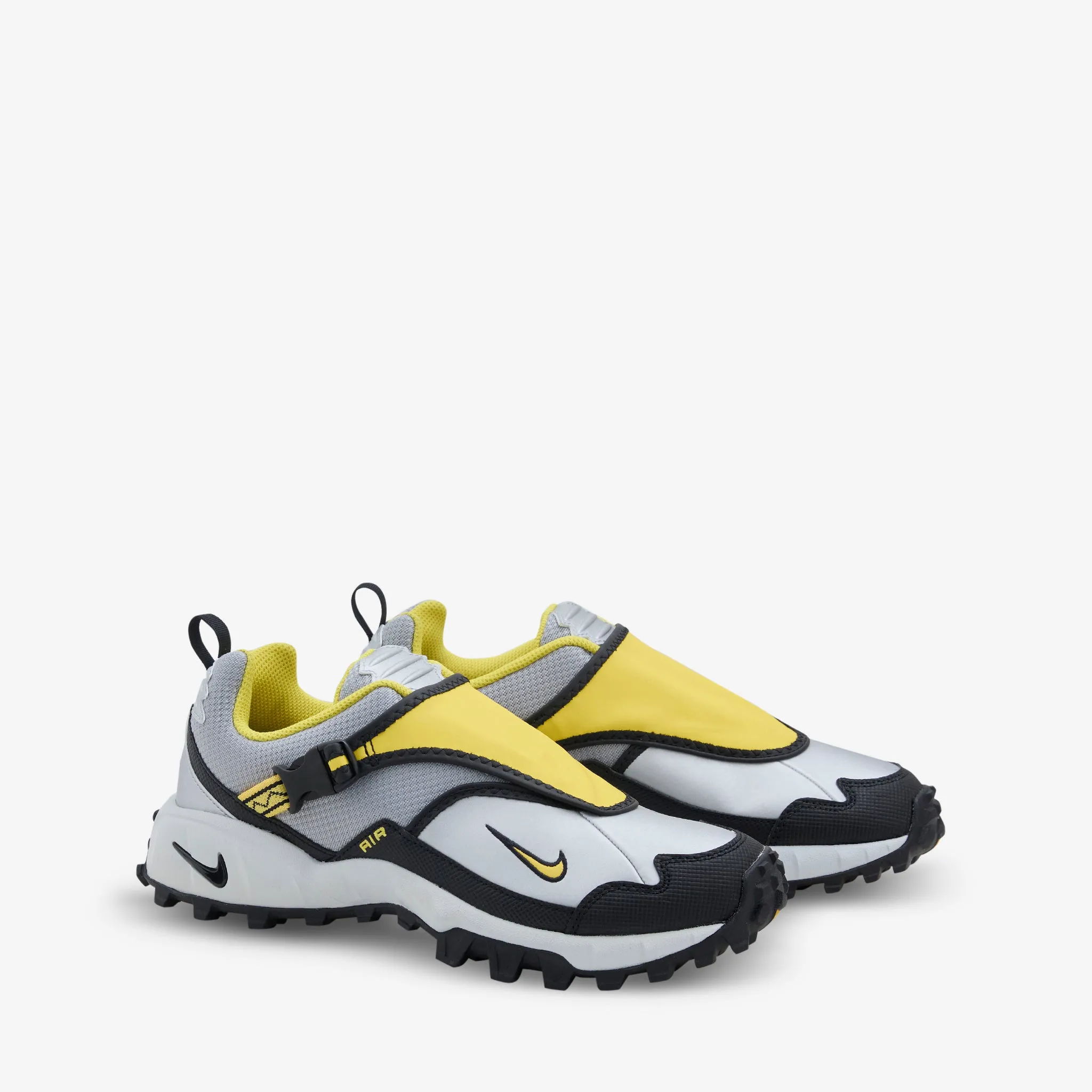 ACG Phassad Black | Yellow Zest | Metallic Silver Foot Grace mesh material