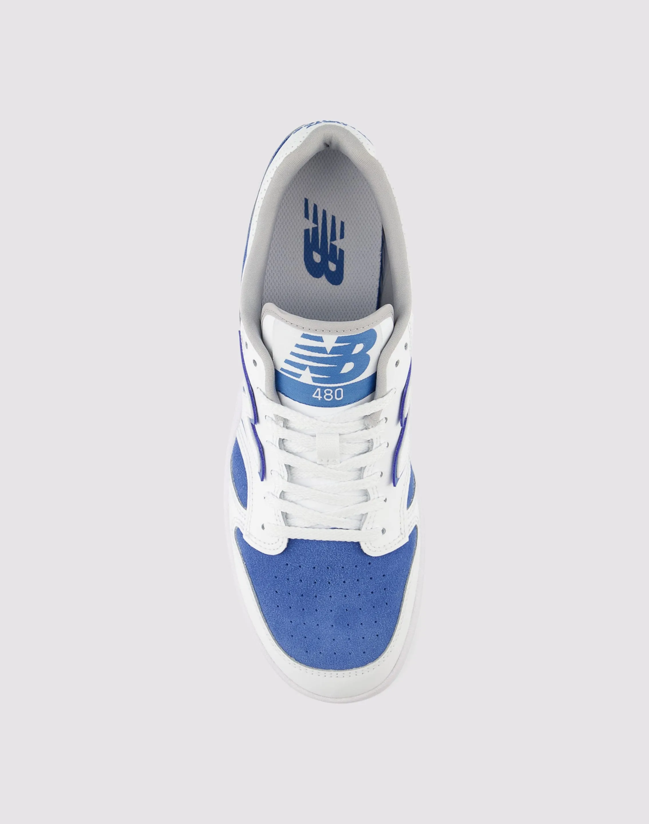 Tourist knee - high boots New Balance 480 "White/Royal"