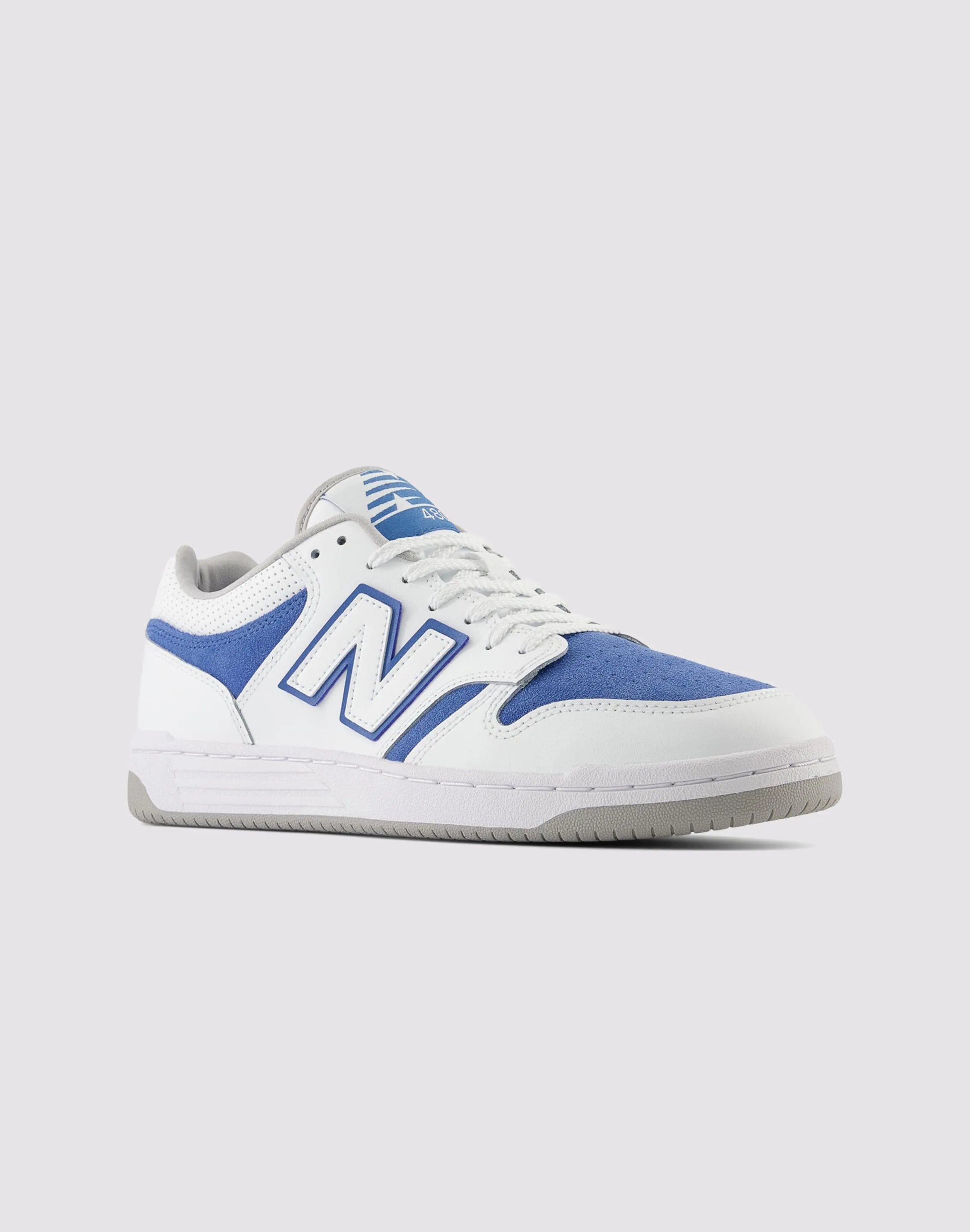 Ultra-soft sole New Balance 480 "White/Royal"