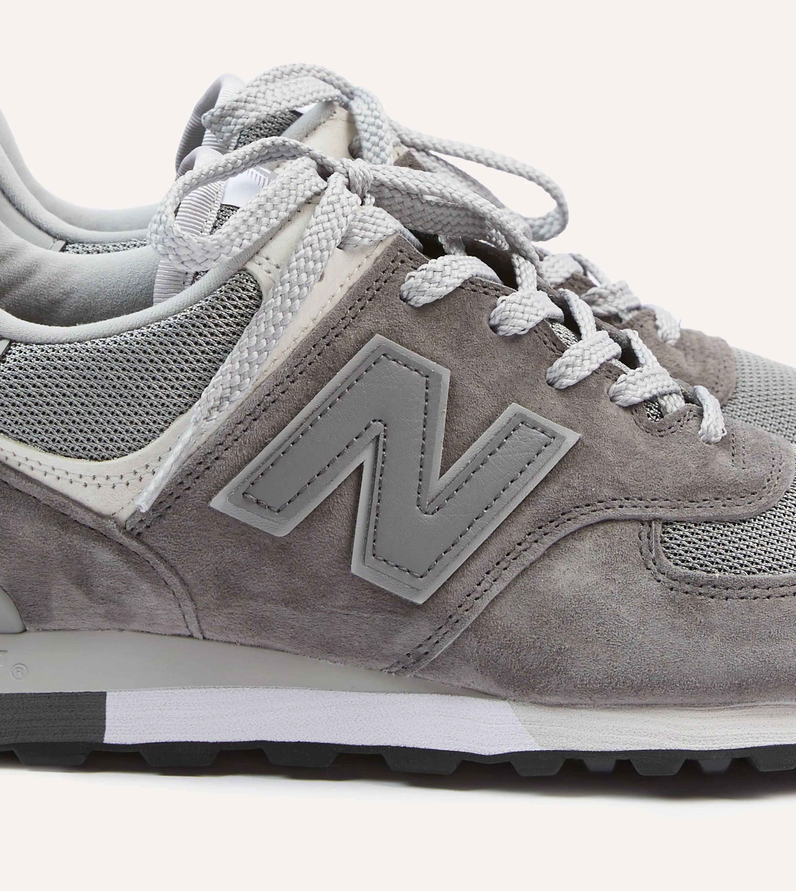 least sporty New Balance Dark Gull Grey MADE in UK 576 Trainers
