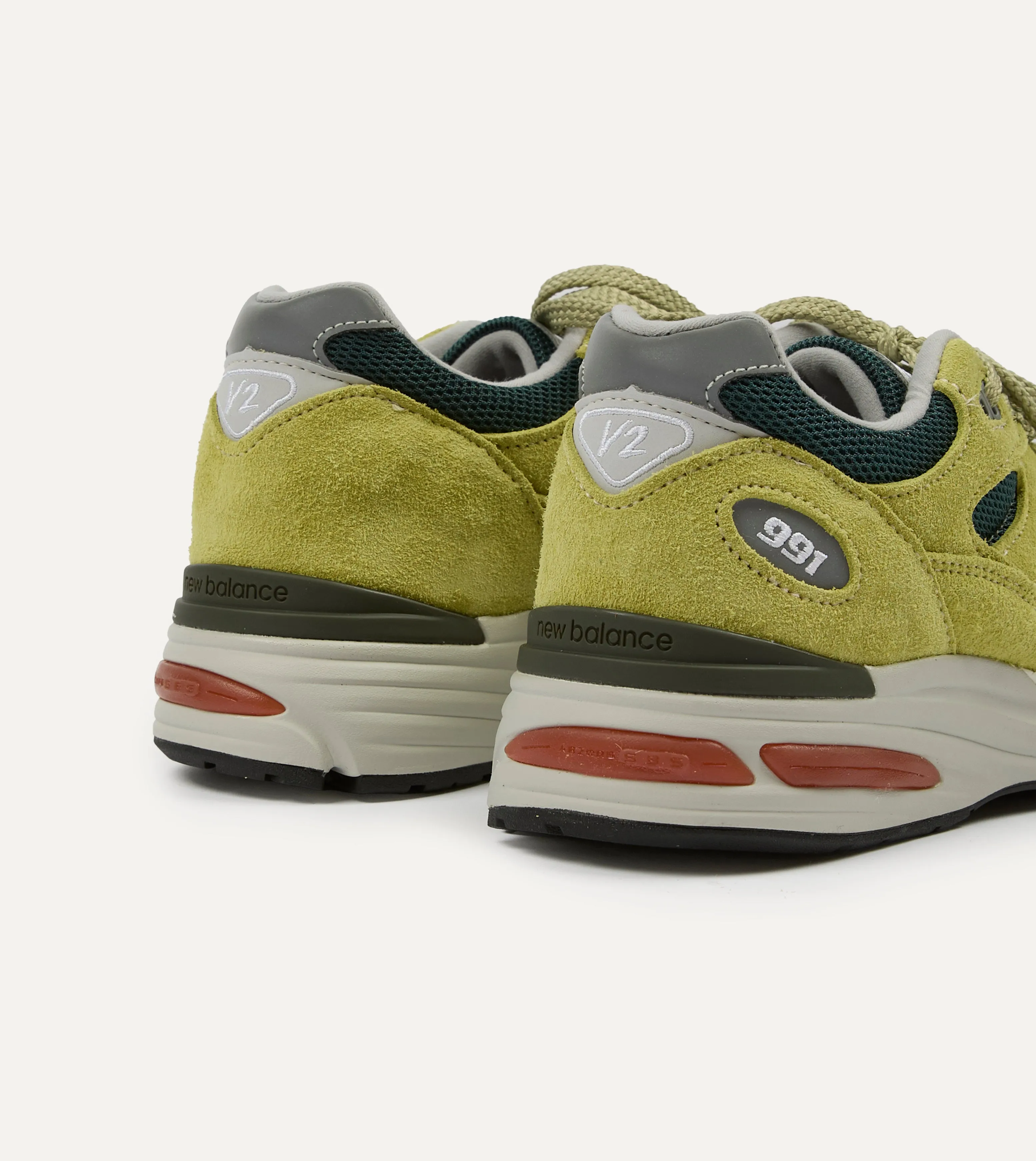 sports - specific benefits uniqueness - level New Balance 'Grape Sorbet' Beechnut Made in UK 991v2 Trainers
