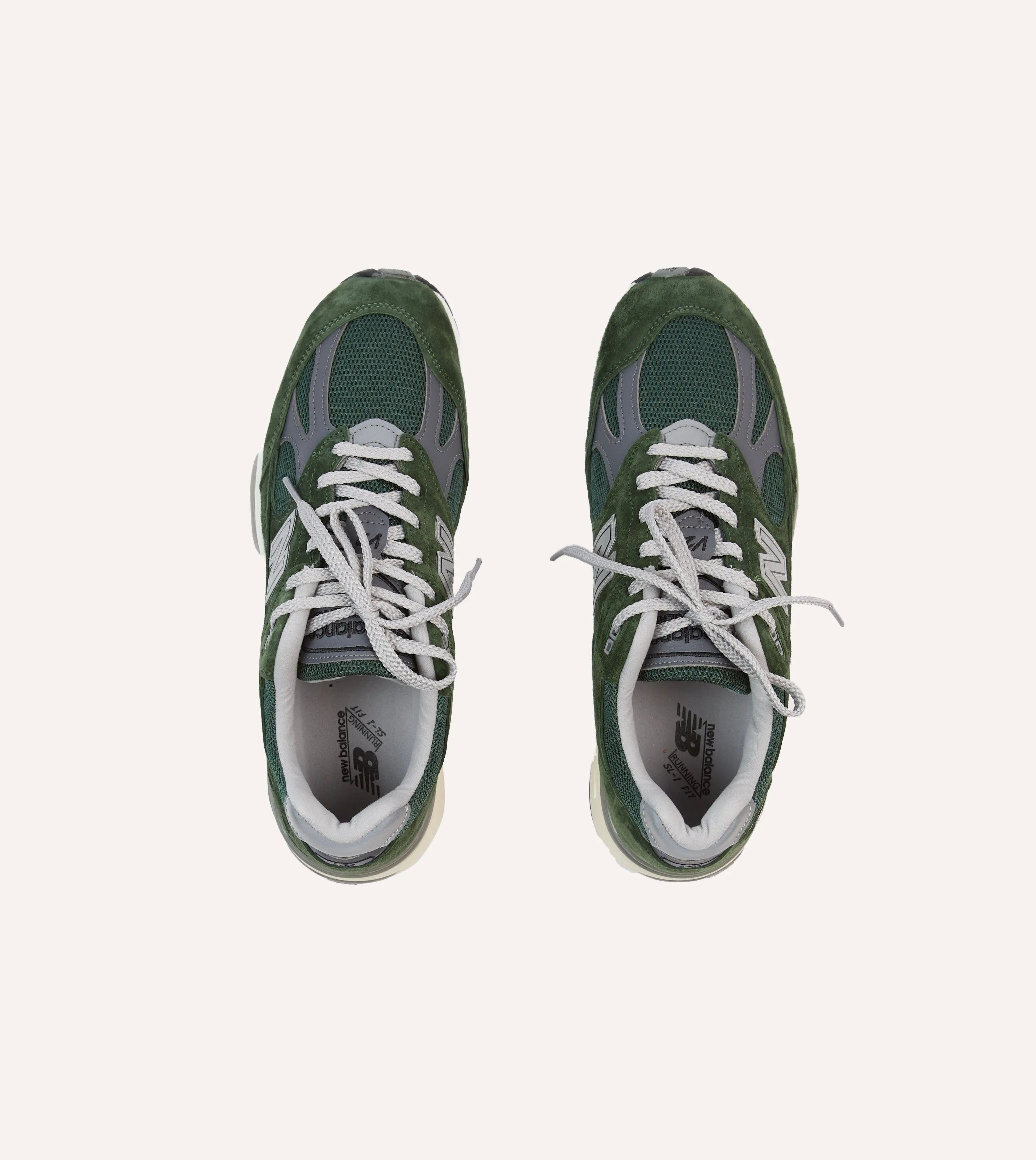 All-around ease Block Heel New Balance Kombu Green Made in UK 991v2 Trainers