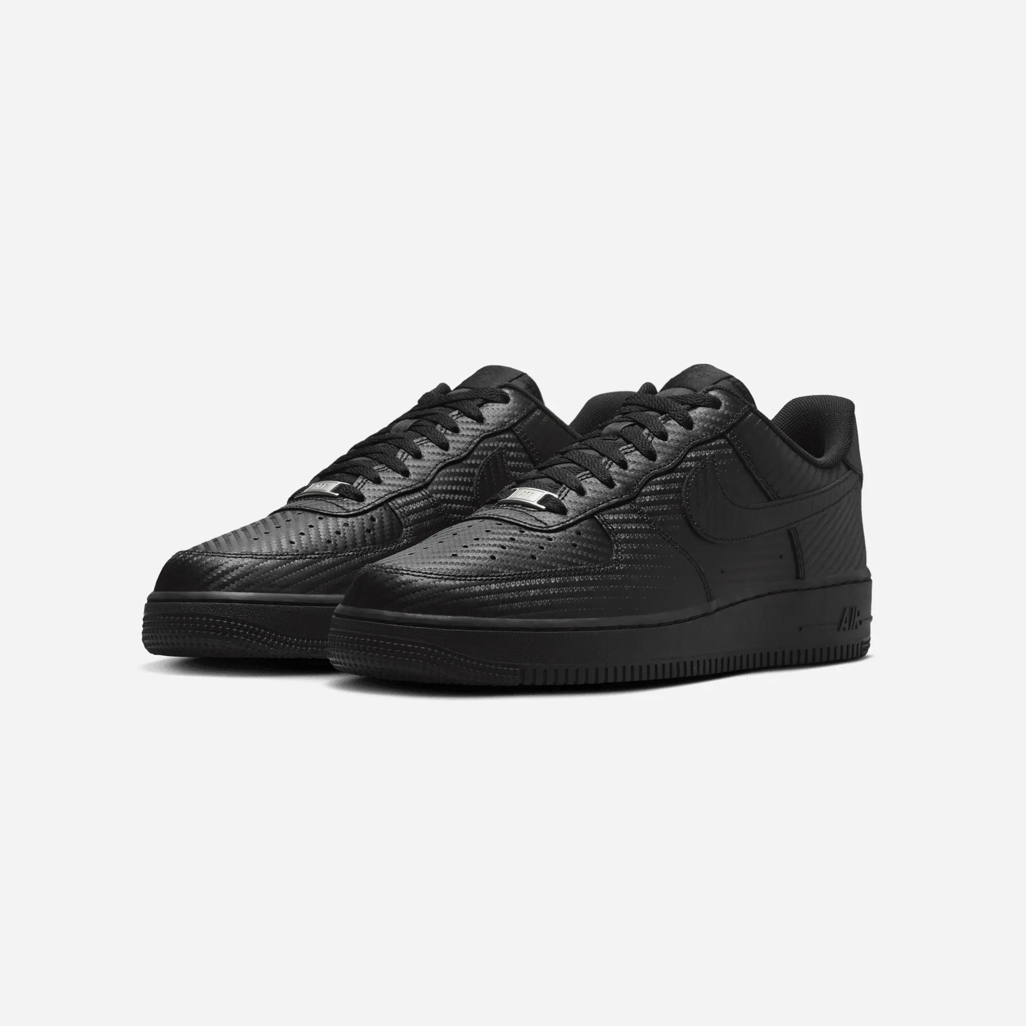 Cushioned Insole Lightweight Nike Air Force 1 '07 Texture Black/Black